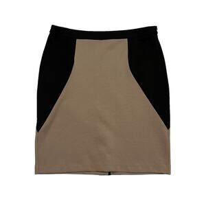 Darjoni Color‎ Block Pencil Skirt Classy Knee Length Stretch Women's Size 10 EUC